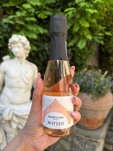 Botter Valdobbiadene Prosecco Extra Dry Rosé — porție individuală