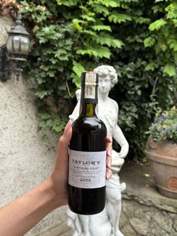 Taylor's 2003 Vintage Port — vin de colecție 2003