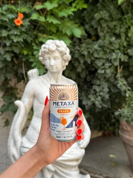 Metaxa Peach Spritz