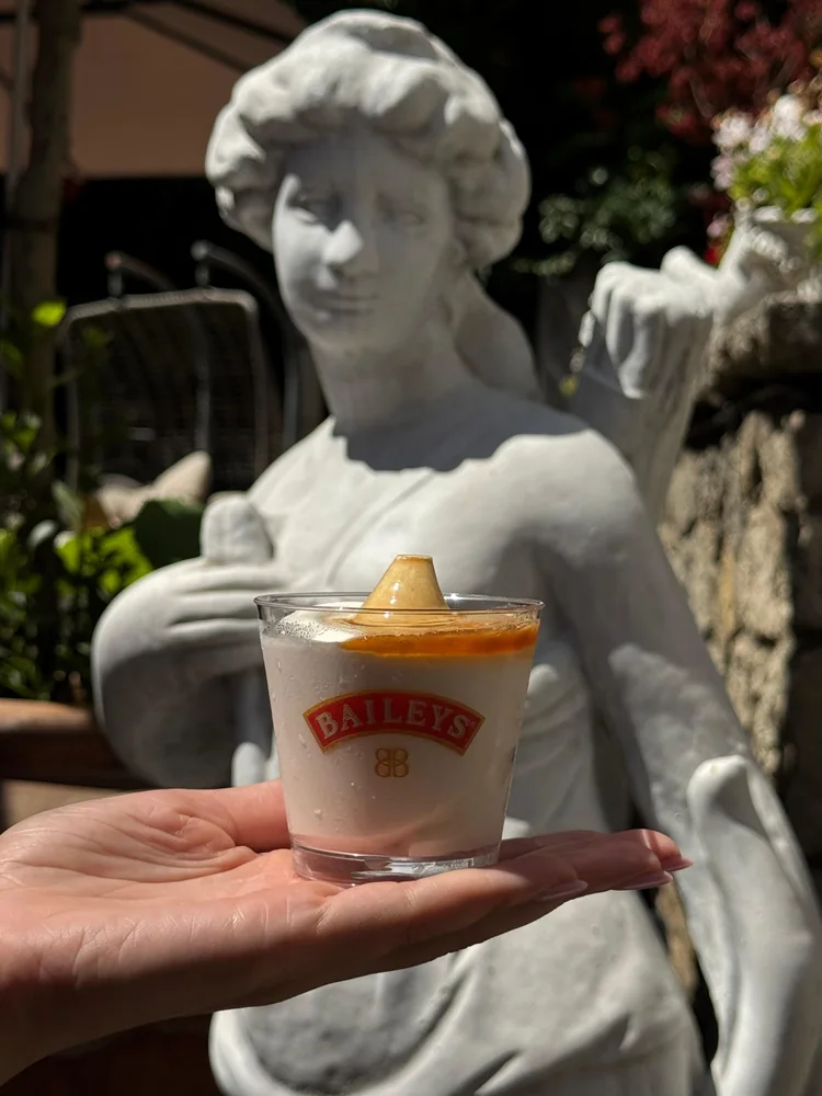 Înghețată Baileys cu Sos de Caramel Sărat